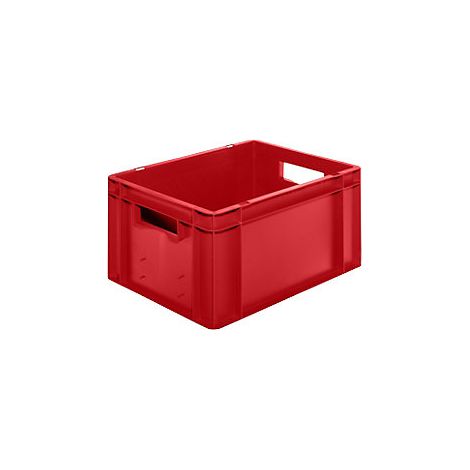 Contenedor de apilamiento LA-KA-PE L400xA300xH210mm - TK400/210-0 ROJO