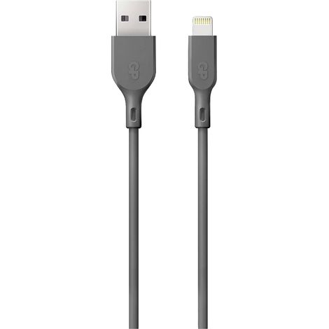 GP Câble de charge USB USB 2.0 USB-A mâle, Connecteur Lightning 1.00 m gris GPCBCl1NGYUSB160 S010872 (1/5)
