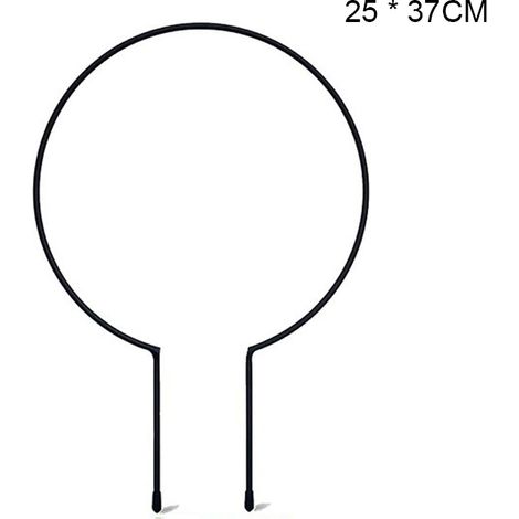 Support métallique antirouille pour plantes grimpantes, support à fleurs, décoration créative pour jardins extérieurs (1/5)