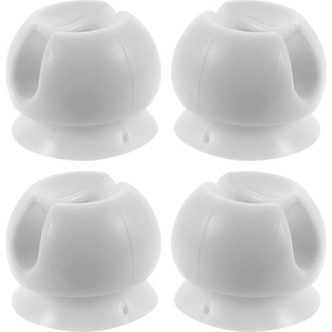 Porte-brosse à dents ventouses Healeved 4 pièces 4 pièce (1/5)