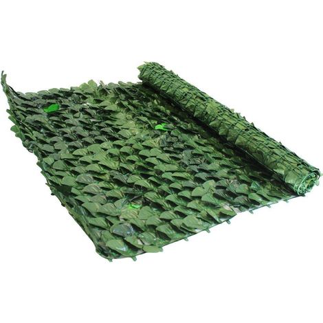 Siepe Verde Artificiale Da Giardino Evergreen Edera Rotolo 3mt. X H.1,5mt. (1/10)