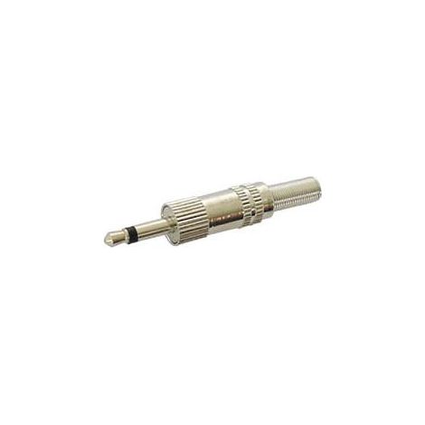 JACK MALE 3.5mm MONO NICKELE CA003 RI850
