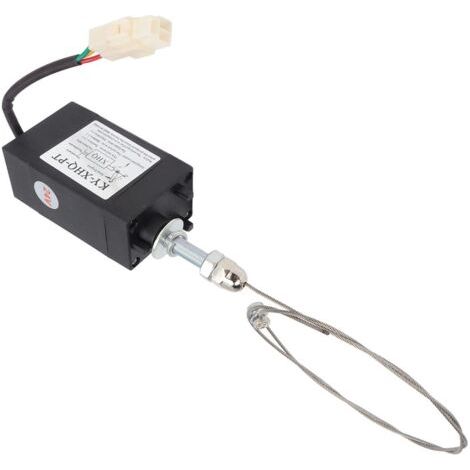 DEESSE SHOP-Électrovanne d'extinction du Générateur, Dispositif d'extinction du Moteur Compact Protection Intégrée pour la Mise à Niveau (Mise sous tension de type normalement ouvert) (1/5)