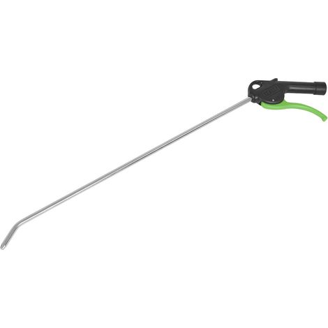 Sealey SA9232 Air Blow Gun with Angled Lance 8mm 480mm with 1/4""BSP Air Inlet