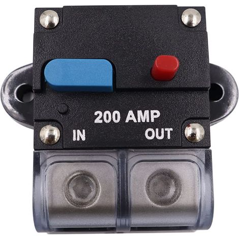 Disjoncteur Automatique - 200 A - 12 V à 48 V - Pour Bateaux, Camping-cars, Camions et Systèmes Marins - 1 Pièce (1/5)