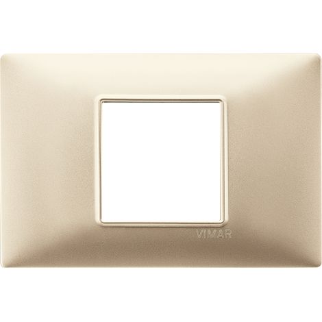 VIMAR - 14652.22 Plato 2M central mate champán
