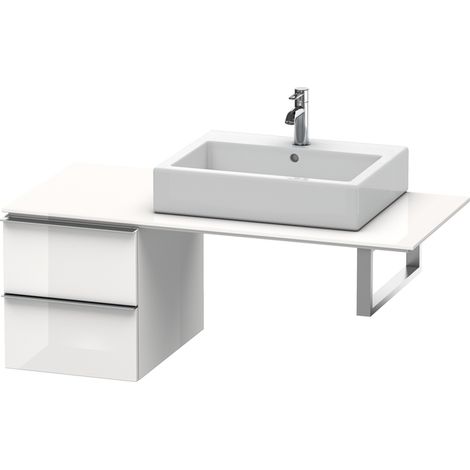 Duravit Happy D.2 Base armadio per console Happy D.2 6831, 400 mm, 2 cassettiera, Colore (anteriore/corpo): quercia cashmere impiallacciato in vero legno - H2683101111 (1/2)