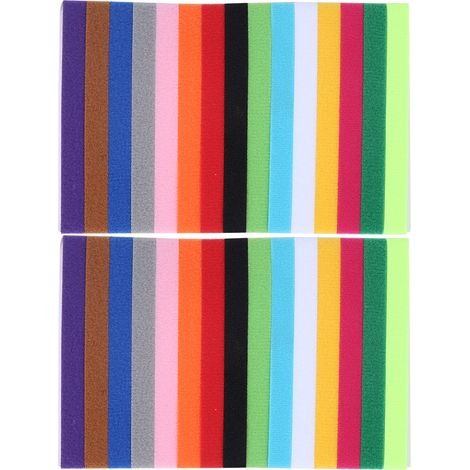 (30Pcs/2Sacs) Attaches Velcro Réutilisables, Colliers Réglables pour Câbles et Organisation Fils (1/5)