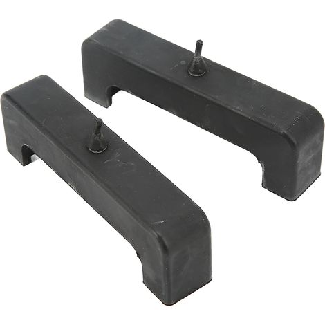 2 coussinets isolants de radiateur en caoutchouc noir, bagues de fixation de radiateur de rechange pour Express 2500 1996-2019 (1/5)