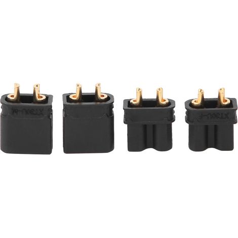 Adaptateur de connecteur de batterie XT30 pour drone (10 paires, 30 A, mâle/femelle) (1/5)