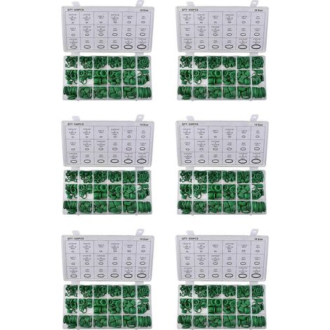 3180-teiliges Set zur Reparatur von R134A-Klimaanlagen-O-Ringen und Gummidichtungen (1/5)