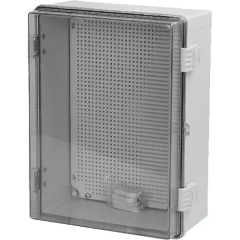 Boitier Electrique Etanche, Boite de Derivation Electrique IP66, Armoire de Commande Extérieure Avec Accessoires de Montage Mural 300×300×170MM (1/5)