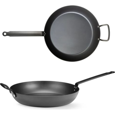 Sartén para todo tipo de cocinas, fabricada en acero al carbono, diámetro 327 mm (1/5)