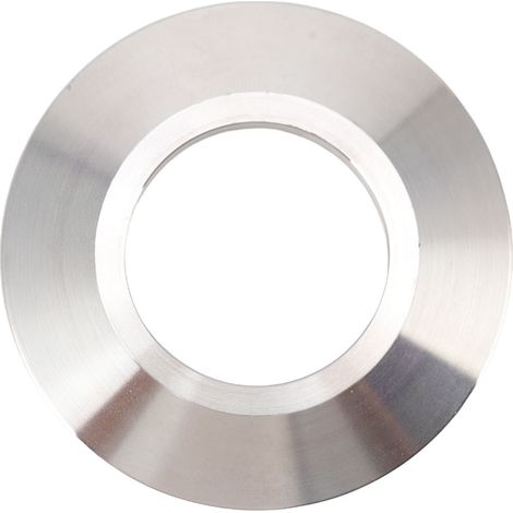Bouchon de raccordement sanitaire en acier inoxydable de 25 mm de diamètre intérieur avec extrémité ouverte et raccord Tri Clamp pour brassage amateur (1/4)