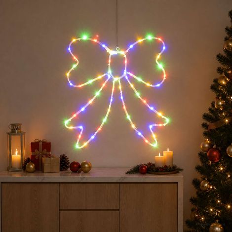 vidaXL Lazo de luces LED de Navidad LOVIISA 70 LED Multicolor (1/5)