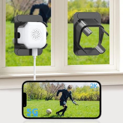 Telecamera da finestra con Wi-Fi e visualizzazione in diretta,Telecamera di sicurezza per interni con Wi-Fi a 2,4 GHz e 5 GHz (1/5)