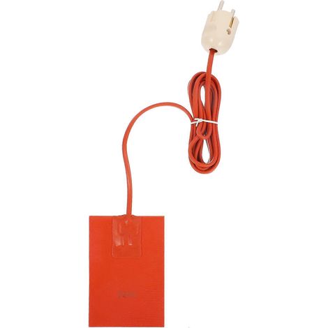 Motoröl-Heizmatte, selbstklebende Ölwannen-Heizmatte, Batterie-Heizmatte (EU-Stecker)-13.00X9.00X0.10CM (1/4)