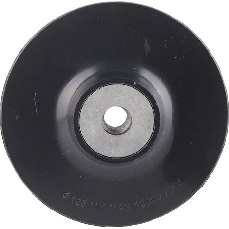 Ponceuse à disque, disque de meulage en acier spécial, plateau de papier de verre, disque de polissage, châssis de meuleuse d'angle (1/5)
