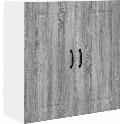 Meuble mural de cuisine,Armoire de cuisine avec porte Gris Sonoma 80 x 31 x 80 cm CFW21181 (1/5)