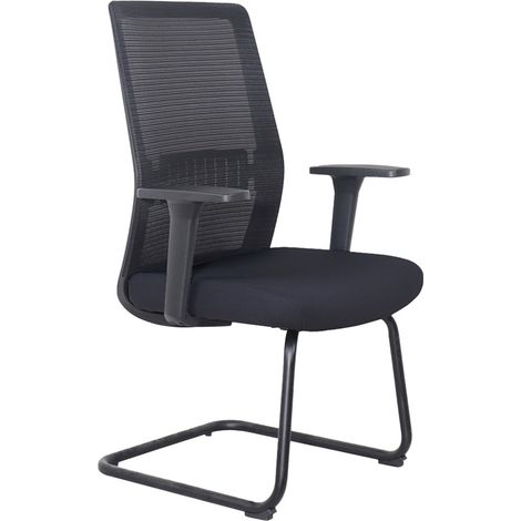 Silla de conferencia Napoli - Negro