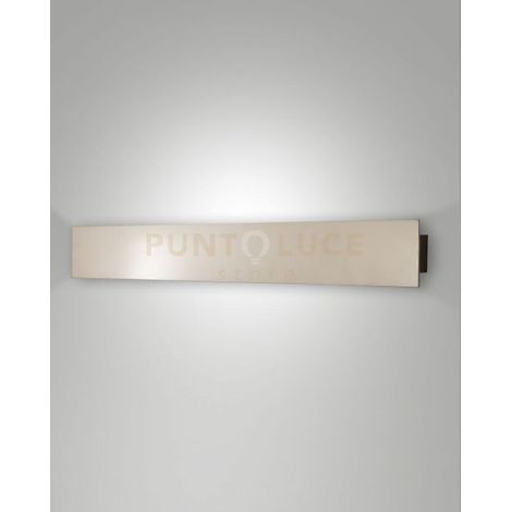 LOTUS APPLIQUE ORO OPACO 64,5CM A LED 3000K - 20W - 2700 lm BIANCO DIMMERABILE IN ALLUMINIO