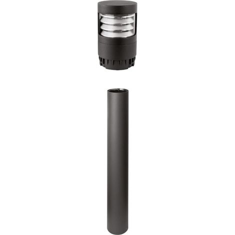 Lampadaire moderne gea led ges2370+ges2402 led ip65 en aluminium méthacrylate