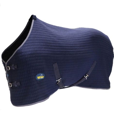 125 cm, blu: Coperta traspirante Thermal Cooler Winner in lana e therma dry a rapido assorbimento umidità (1/2)