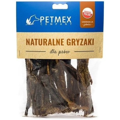 Snack masticabile naturale per cani Petmex a base di trippa di agnello essiccata, 100 g
