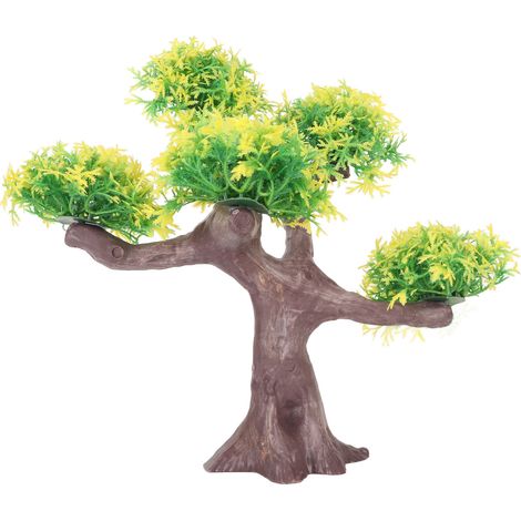 Artificial Fish Tank Plants Soft Safe Fade Resistant Aquarium Plants Decoration for Fish Tank Accessories