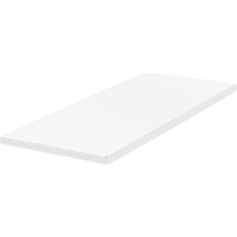 Coprimaterasso in schiuma bianco 90 x 200 cm Calm (1/5)