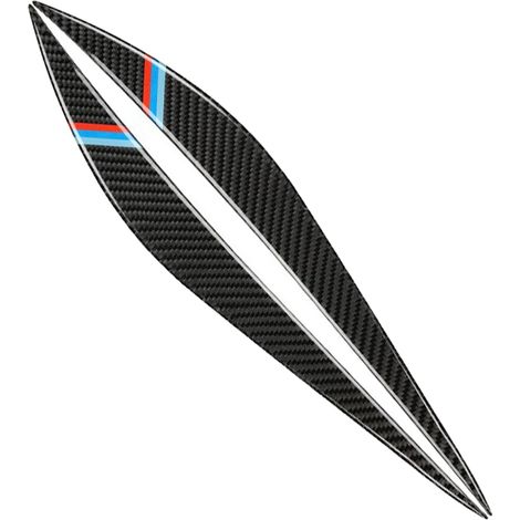 Sourcil de Phare de Voiture, Garniture de Couverture de Sourcils remplacement pour BMW Série 3 F30 320li, Paupière D'autocollant de Voiture (1/5)