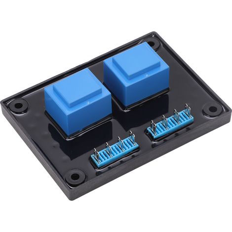 Régulateur de tension automatique (AVR) avec transformateur d'isolement pour générateur et moteur à courant alternatif, jusqu'à 500 V. (1/5)