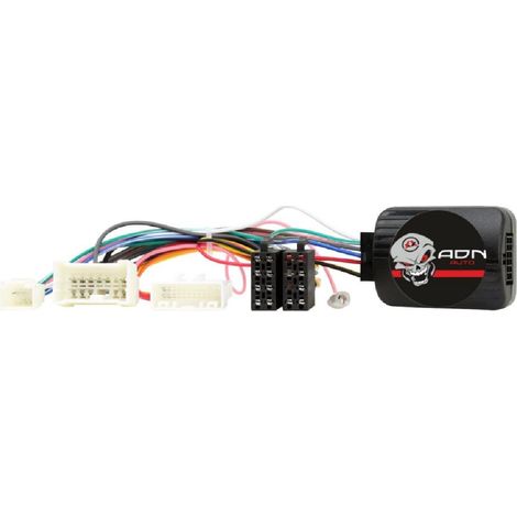 Interface Commande au volant RN9U compatible avec Fiat Mercedes Nissan Renault - 3 connecteurs