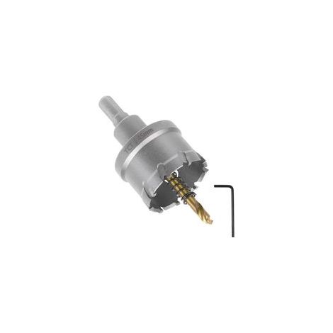 Scie Cloche Bi-Métal 45 mm TCT Carbure, Trépan Acier Inoxydable HSS pour Métal, Aluminium, Plastique et Bois, Qualité Industrielle (1/4)