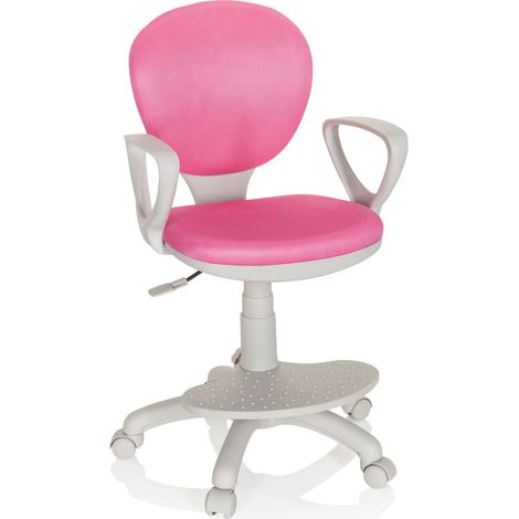 Kinderstuhl / Kinderschreibtischstuhl KID COLOUR G1 Stoff pink hjh OFFICE
