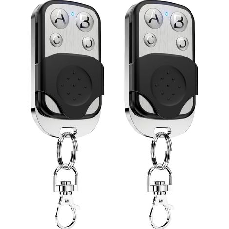 Touches Telecommande Portail MHz Code Fixe Bip Télécommandes Garage sans Fil Coulissant 2 Pcs 4 433 92 (1/5)