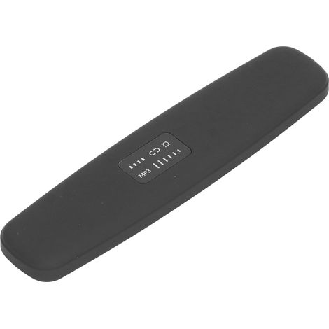 Enceinte de sommeil à conduction osseuse, son stéréo, portable, sans fil, Bluetooth, lecteur MP3, à placer sous l'oreiller, pour la maison, noire (1/5)