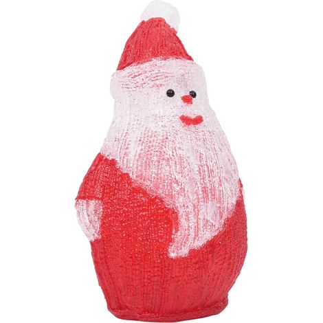 Silhouette de Père Noël LED Acrylique Intérieur/extérieur 28 cm (1/5)