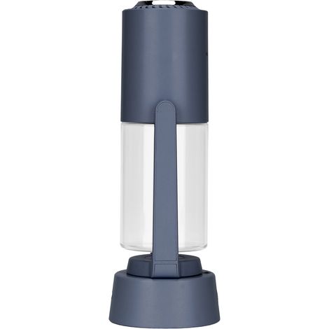 Automatischer, rotierender Luftbefeuchter mit Aromatherapie-Diffusor, leiser Betrieb, farbiges LED-Nachtlicht, dunkelblau (1/5)