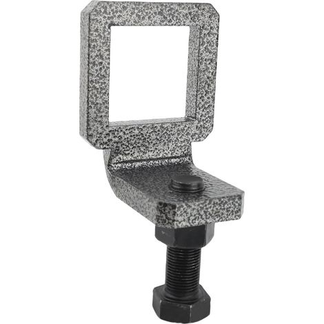 Klapperfreier Kupplungsspanner, 2 Zoll, 3/4-Zoll-Gewinde, robust, hochfest, pulverbeschichteter Kunststoffstahl, Anhängerstabilisator, gesprenkelt schwarz (1/5)