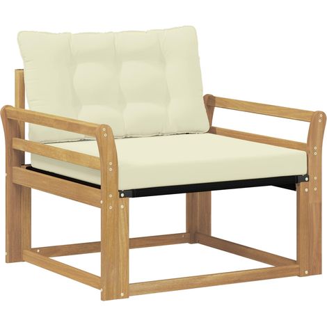 Maison Exclusive - Outdoor-Sofagarnitur Massives Akazienholz und (1/5)