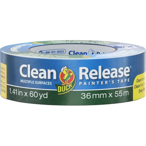 Shurtape Duck® Clean Release Masking Tape 36mm x 55m (Model SHU240194) (1/2)