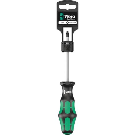 Tournevis TORX, TX 25 x 100 mm, Noir/vert (1/5)
