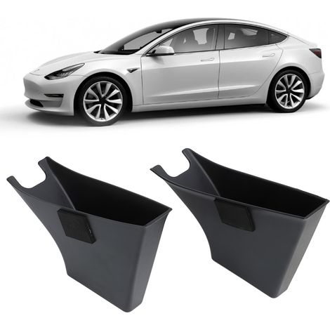 À vendre : une paire de boîtes de rangement pour portières de voiture, compatibles avec les portières arrière de la Tesla Model 3 Y. (1/5)
