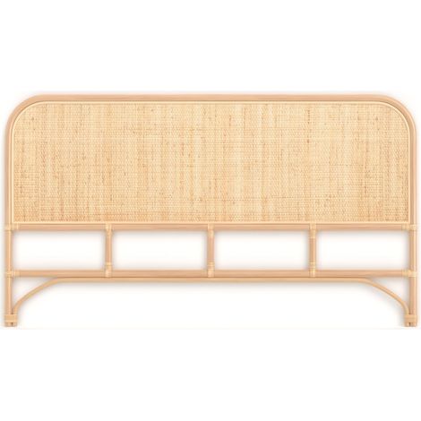 Tête de lit 160 cm en rotin naturel - Grace