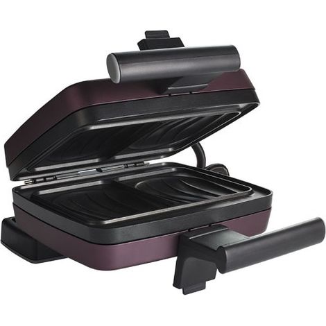 Frifri - apparecchio croque monsieur - viola opaco - 2x600w - fri022820012pup - 5412144890020