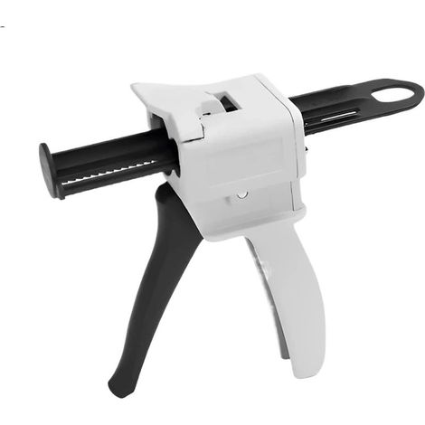 1 kit de distribution manuelle de colle époxy AB 50ml 10:1 avec pistolet à calfeutrer manuel (1/5)