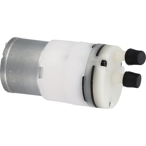 Mikro-Vakuumpumpe, explosionsgeschützt, geräuscharm, aus technischem Kunststoff, Mini-Luftpumpenverstärker mit Bürstenkopf, 12 V DC (1/5)