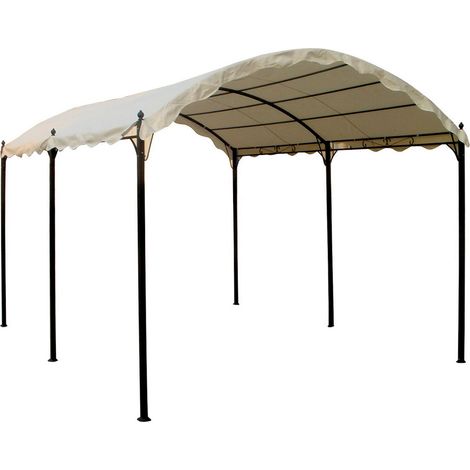 Gazebo ONDA 3X4 completo di telo NATURALE