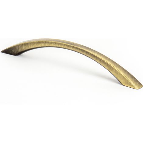 Tirador de Asa para Mueble  Estilo Contemporáneo  Fabricado en Zamak  Acabado en Cuero Satinado  Distancia Entrepuntos: 128 mm  Medidas 1531026 mm  Sistema de Fijación  Incluye Tornillos M4  2 Unidade